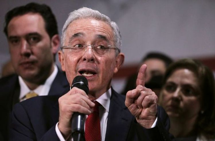 Former Colombian President Uribe tests positive for coronavirus