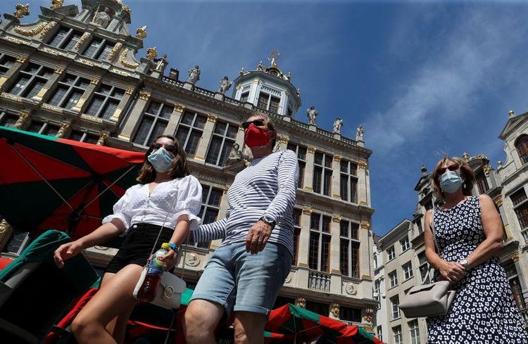 Brussels to require face masks if virus uptick continues