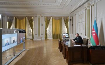 President Ilham Aliyev chaired meeting in a video format on measures taken to combat coronavirus and on socio-economic situation