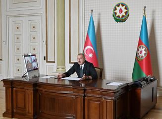 President Ilham Aliyev chaired meeting in a video format on measures taken to combat coronavirus and on socio-economic situation