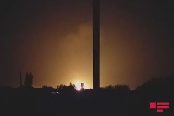 Fire in Hajigabul district of Azerbaijan extinguished - PHOTO - VIDEO - UPDATED-2