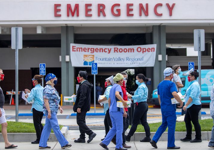 U.S. sets record as coronavirus cases top 5 million