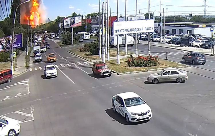 Fire at gas station in Russia's Volgograd leaves 13 people injured  - VIDEO