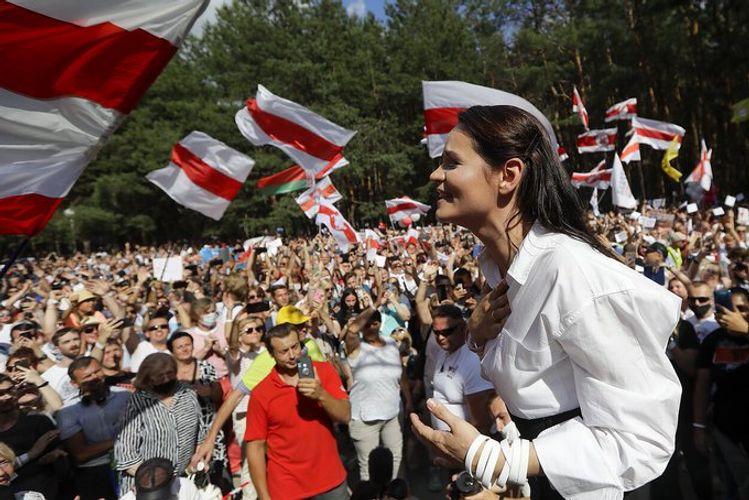 Belarusian opposition leader Tikhanovskaya is "safe" in Lithuania, Foreign Minister says