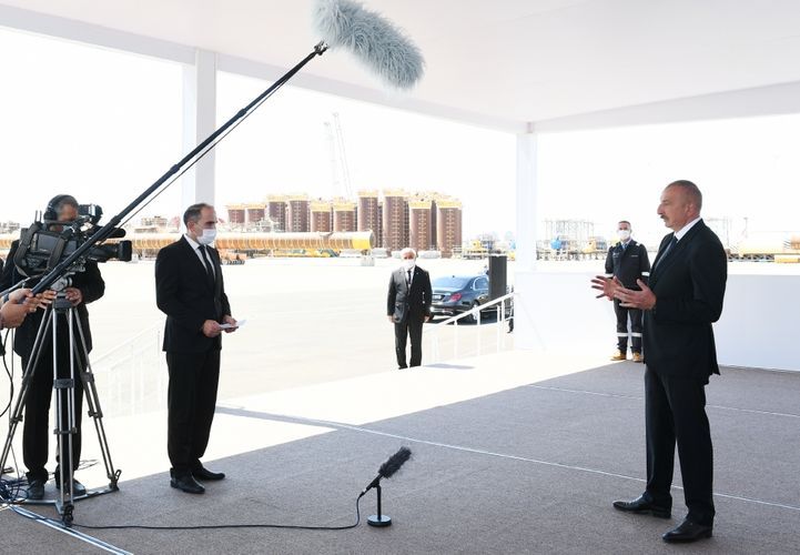 President Ilham Aliyev: "Gas from  Shah Deniz field will be delivered to Georgia, Turkey, Bulgaria, Greece and Italy"
