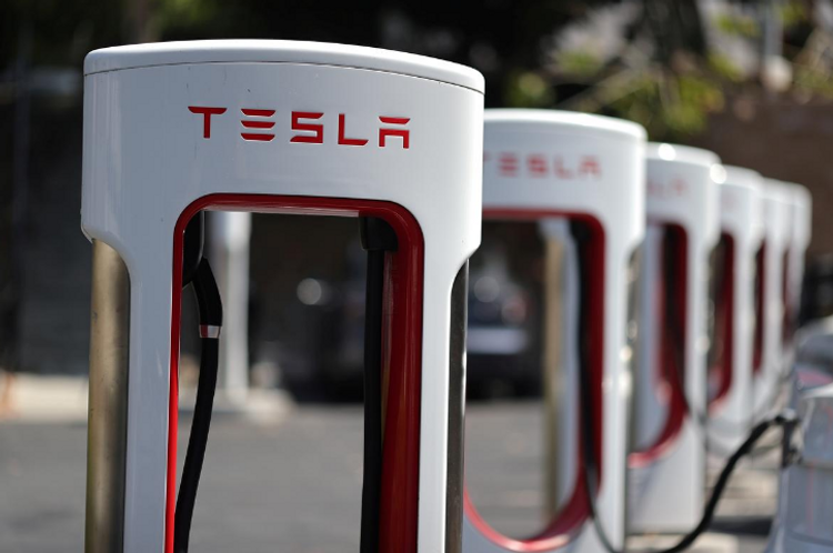 Tesla launches five-for-one stock split