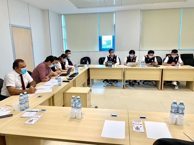 Videoconference with participation of delegation arrived from China held at Azerbaijan’s New Clinic