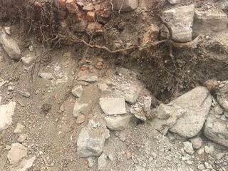 Ancient historical monument and art exhibits found during road construction in Azerbaijan's Ismayilli