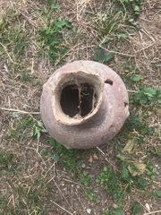 Ancient historical monument and art exhibits found during road construction in Azerbaijan's Ismayilli