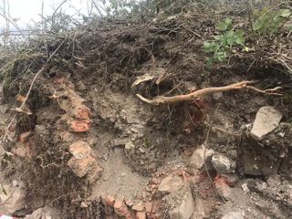 Ancient historical monument and art exhibits found during road construction in Azerbaijan's Ismayilli