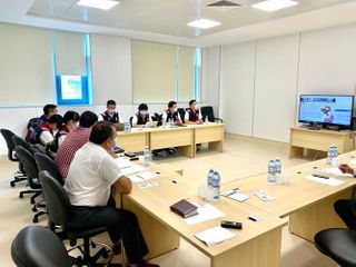 Videoconference with participation of delegation arrived from China held at Azerbaijan’s New Clinic
