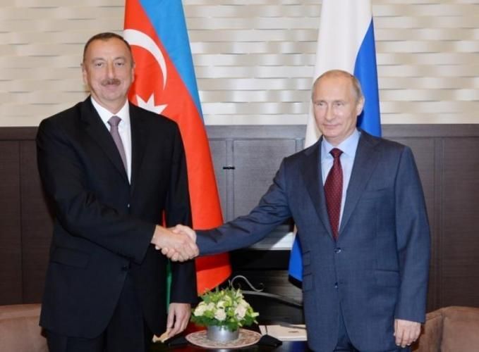 President Ilham Aliyev phoned Russian President Vladimir Putin