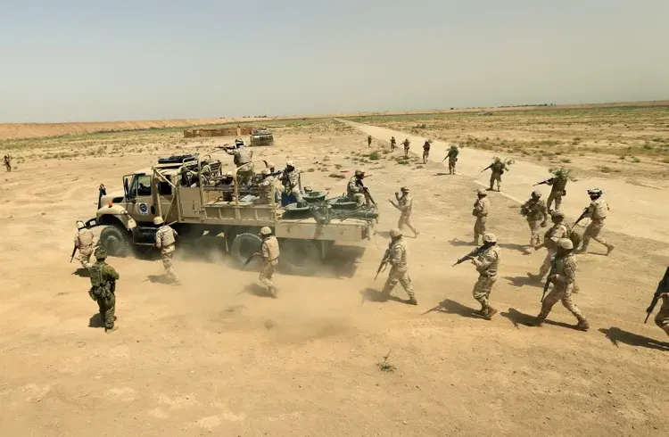 Two rockets fall inside Iraq's Taji camp, no casualties reported