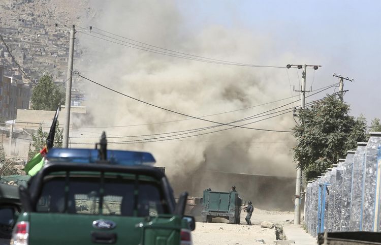 Multiple rockets reportedly hit near main diplomatic district in Kabul, Afghanistan