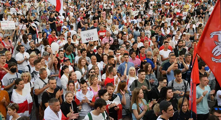 Belarus opposition candidate Tikhanovskaya calls on EU not to recognise "fraudulent election"