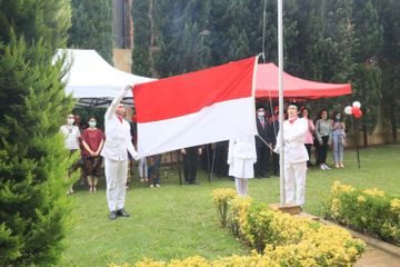 Commemoration ceremony of the 75th Anniversary of Independence Day of Indonesia held in Baku