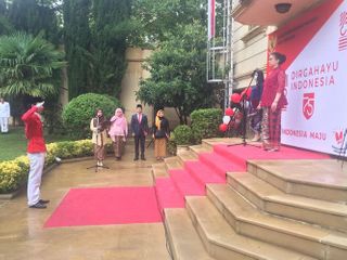Commemoration ceremony of the 75th Anniversary of Independence Day of Indonesia held in Baku