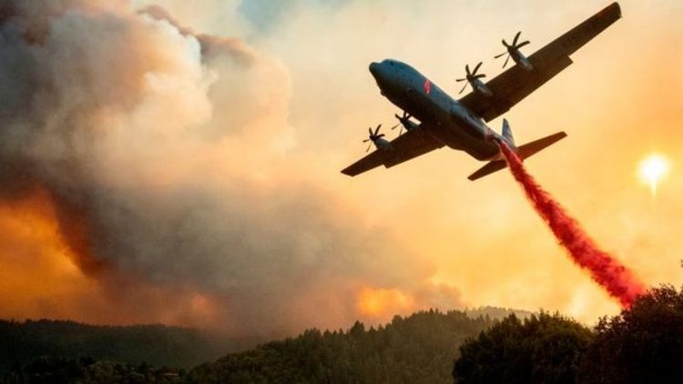Six killed in California wildfires as thousands are forced to flee