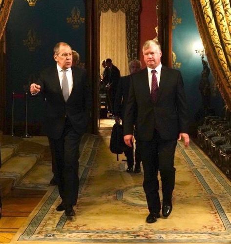 First US Deputy Secretary of State meets with Russian FM 