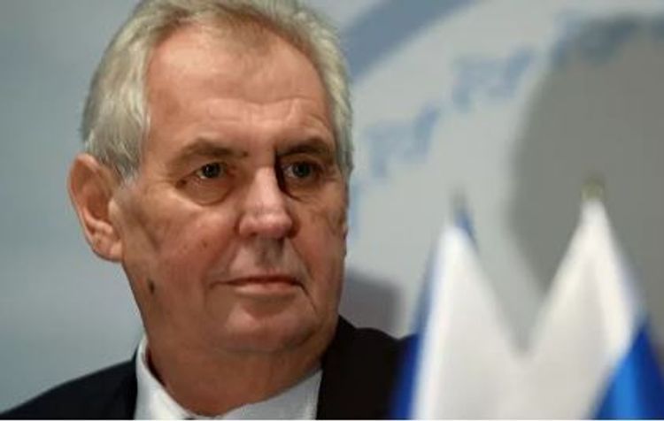 Czech president hospitalized due to arm injury