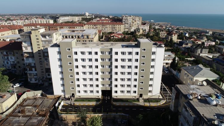 President Ilham Aliyev and first lady Mehriban Aliyeva attended opening of newly renovated dormitory in Buzovna