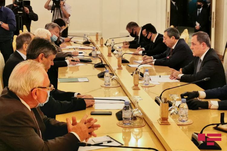 Azerbaijani, Russian FMs held a meeting in Moscow - UPDATED-1
