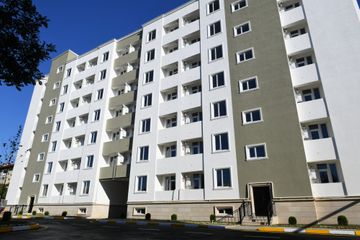 President Ilham Aliyev and first lady Mehriban Aliyeva attended opening of newly renovated dormitory in Buzovna