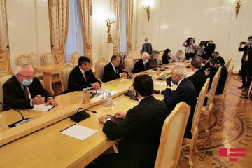Azerbaijani, Russian FMs held a meeting in Moscow - UPDATED-1