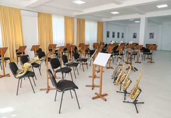  President Ilham Aliyev and first lady Mehriban Aliyeva attended opening of Sattar Bahlulzade Culture House in Surakhani district