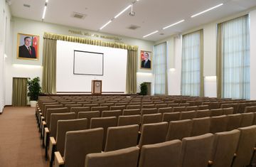 President Ilham Aliyev and first lady Mehriban Aliyeva attends opening of new school in Baku
