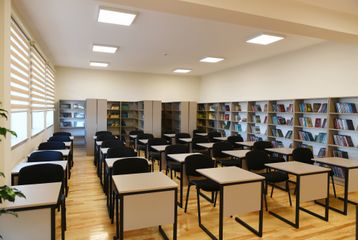 President Ilham Aliyev and first lady Mehriban Aliyeva attends opening of new school in Baku