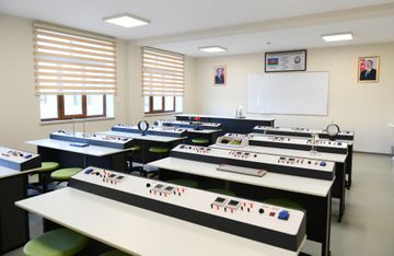 President Ilham Aliyev and first lady Mehriban Aliyeva attends opening of new school in Baku