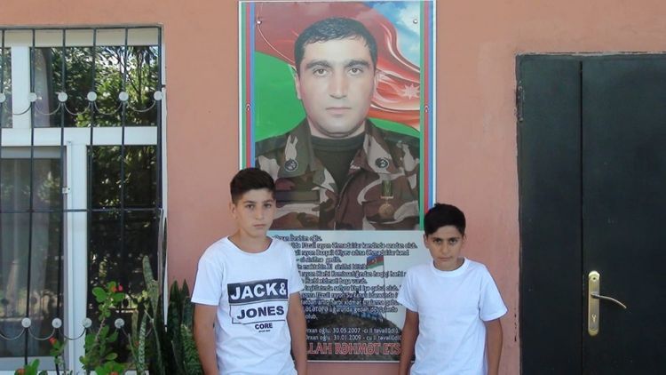 Azerbaijani MES takes care of two children of martyr  - PHOTO