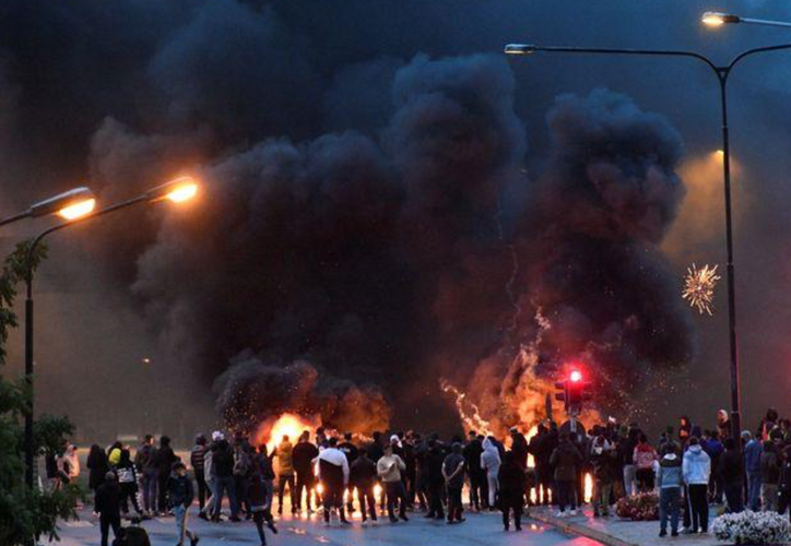Violence erupts in Swedish town of Malmo after anti-Islam actions, police say