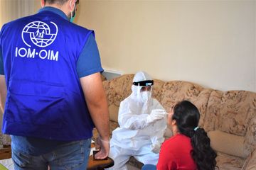 IOM Azerbaijan assists stranded migrants due to COVID-19 to return homeland 