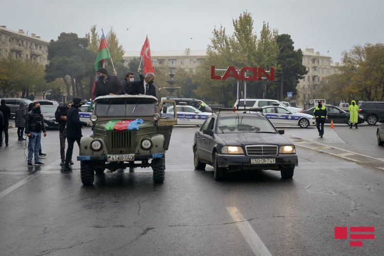 Auto rally held in Baku on the occasion of liberation of Lachin from occupation  - PHOTOSESSION