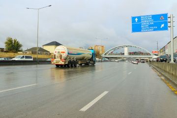 Construction of railway bridge near Khirdalan circle completed - PHOTO