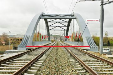 Construction of railway bridge near Khirdalan circle completed - PHOTO
