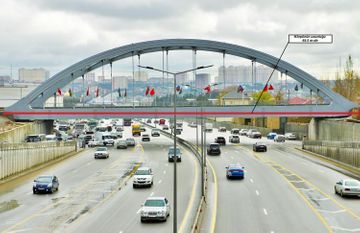 Construction of railway bridge near Khirdalan circle completed - PHOTO