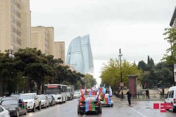 Auto rally held in Baku on the occasion of liberation of Lachin from occupation  - PHOTOSESSION