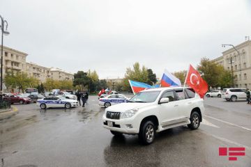 Auto rally held in Baku on the occasion of liberation of Lachin from occupation  - PHOTOSESSION