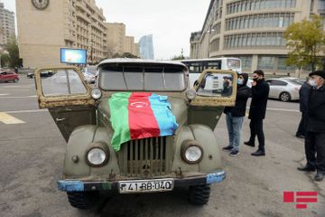 Auto rally held in Baku on the occasion of liberation of Lachin from occupation  - PHOTOSESSION