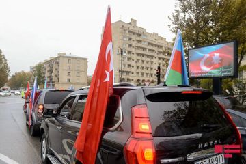 Auto rally held in Baku on the occasion of liberation of Lachin from occupation  - PHOTOSESSION