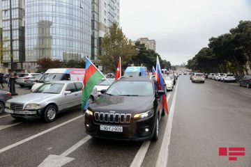 Auto rally held in Baku on the occasion of liberation of Lachin from occupation  - PHOTOSESSION