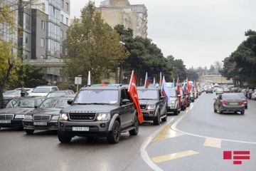 Auto rally held in Baku on the occasion of liberation of Lachin from occupation  - PHOTOSESSION
