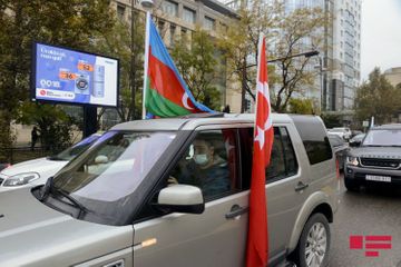Auto rally held in Baku on the occasion of liberation of Lachin from occupation  - PHOTOSESSION