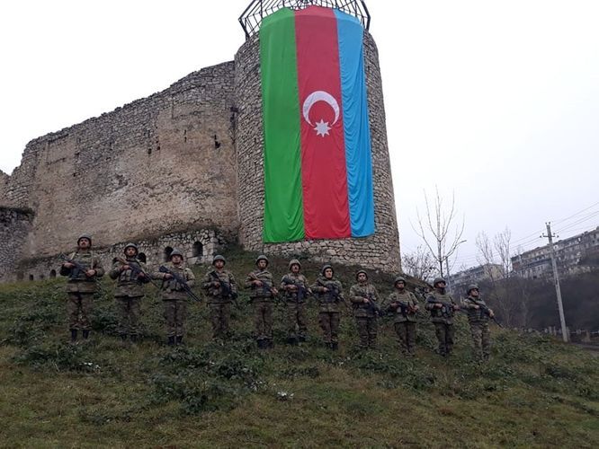 Memory of martyrs of Patriotic War commemorated in Shusha fortress - PHOTO