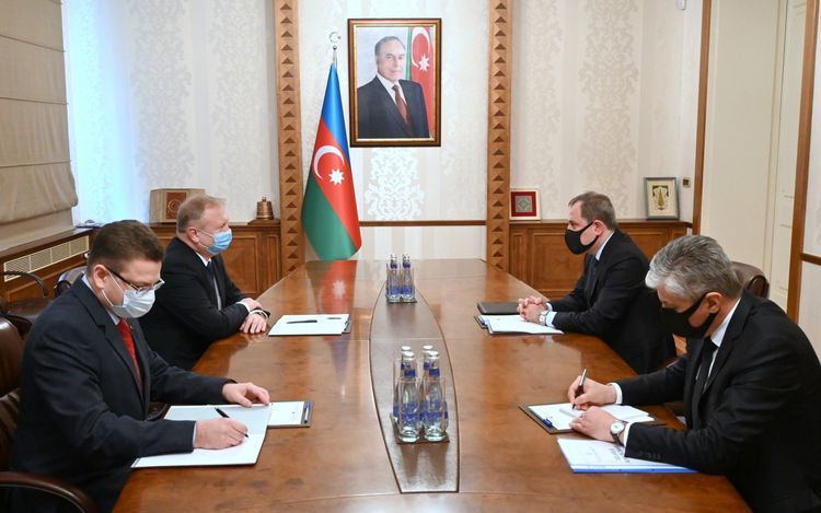 Azerbaijani FM receives Belarus Ambassador