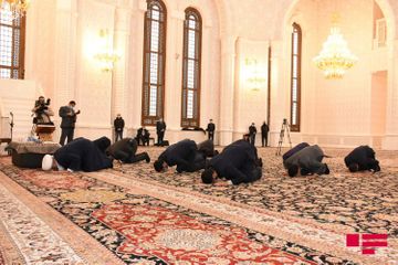 Martyrs of Patriotic War commemorated in Heydar mosque, Unity prayer performed