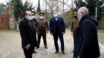 Employees of Sport-Health Centre of Azerbaijani MES visit families of martyrs 